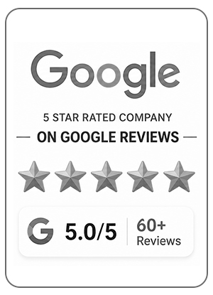 google reviews black and white