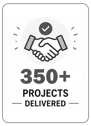 total experience-350 projects black and white